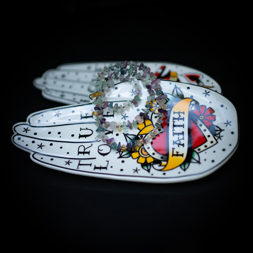 Tácek na šperky Tattoo Love / True