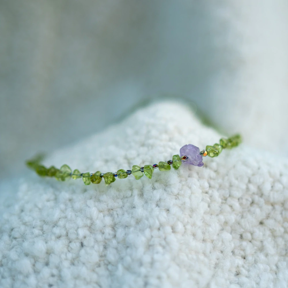 Náhrdelník olivín