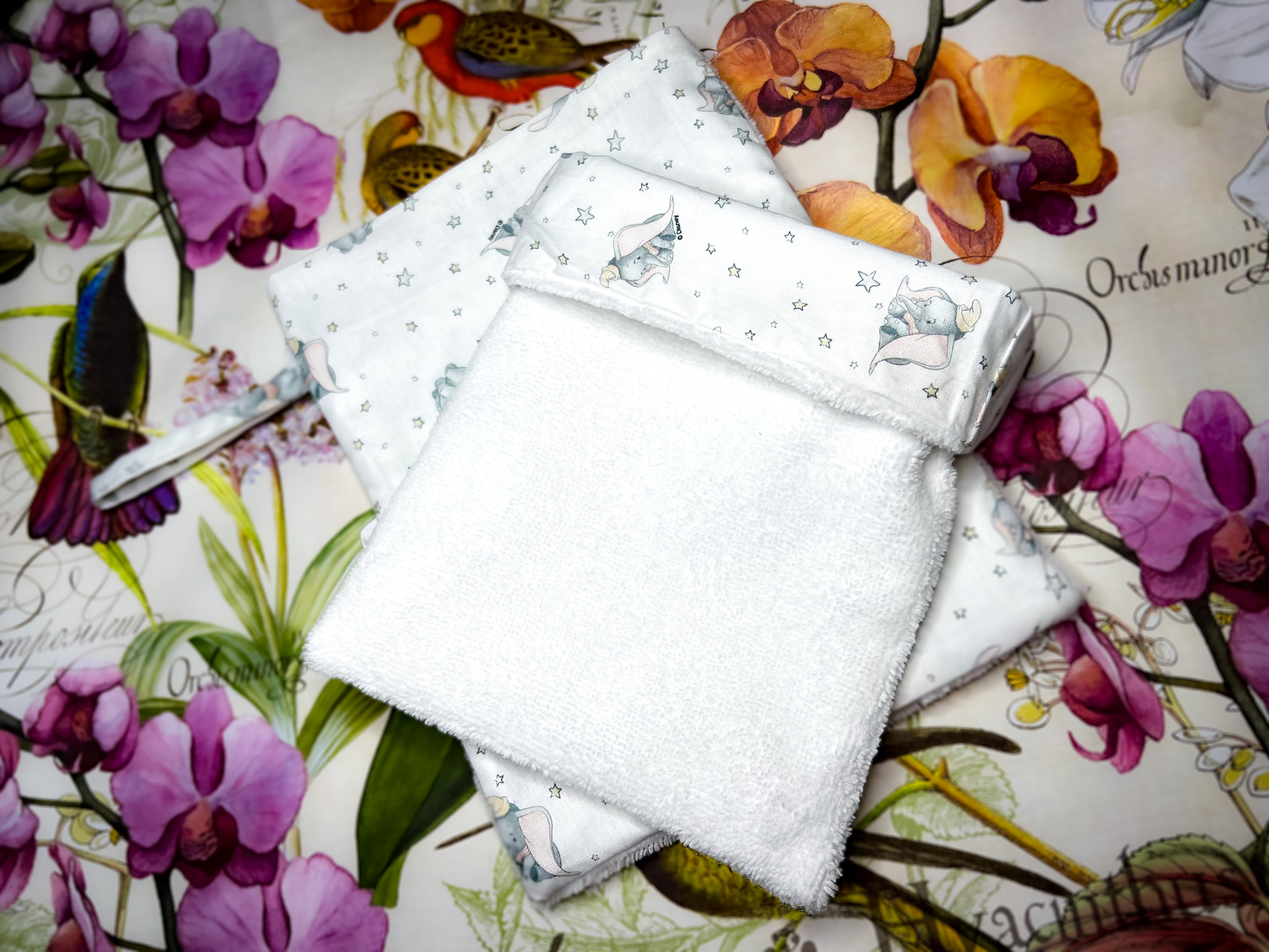 Bambusové Froté Dětská Žínka Dumbo