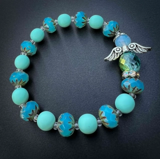 Náramek Anděl Nebesky Modrý