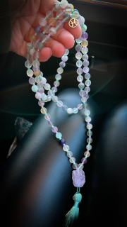 Japa Mala Duhová Fluorit