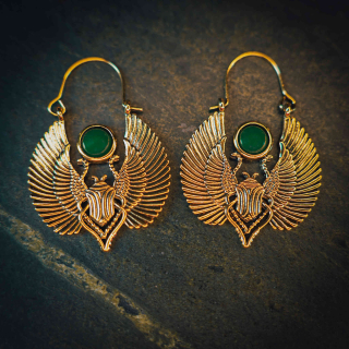 Náušnice Scarabeus