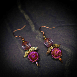 Dámské Náušnice Květinová Víla