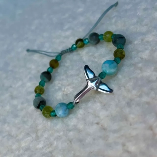 Náramek Larimar Velrybí Ocas