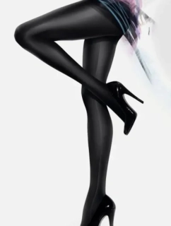 Hladké silonky Black Brillant