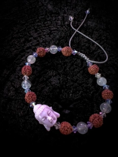 Náramek Levandulový Buddha