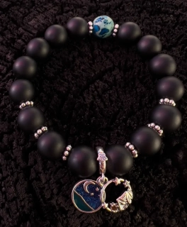 Onyxový Náramek Cestovatelská Síla