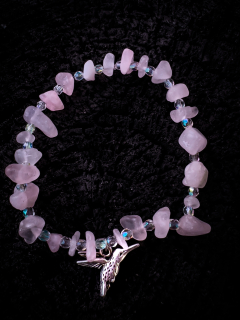 Náramek Růženín s Kolibříkem