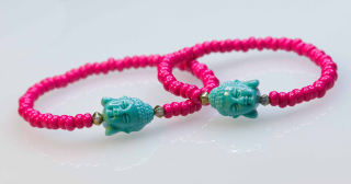 Náramek Tyrkysový Buddha 